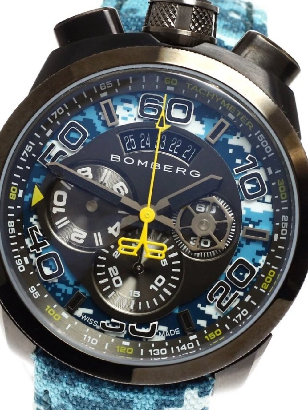 BOMBERG BOLT-68 Camouflage BS45CHPGM.035.3 Chronograph Date Quartz Men's _881524